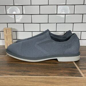 Mark Nason Skechers Monza Mens Size 11.5 Shoes Charcoal Gray Dress Knit Loafer